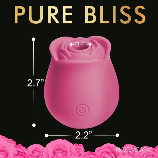 Rose Clitoral Stimulator - Pink