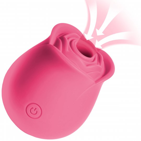 Rose Clitoral Stimulator - Pink